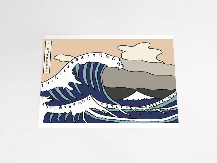 The Great Wave Off Clockagawa Poster product image (2)