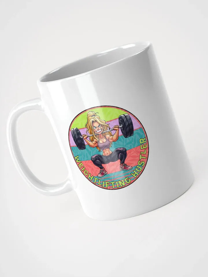 Weightlifting Hustler Female Mug product image (2)