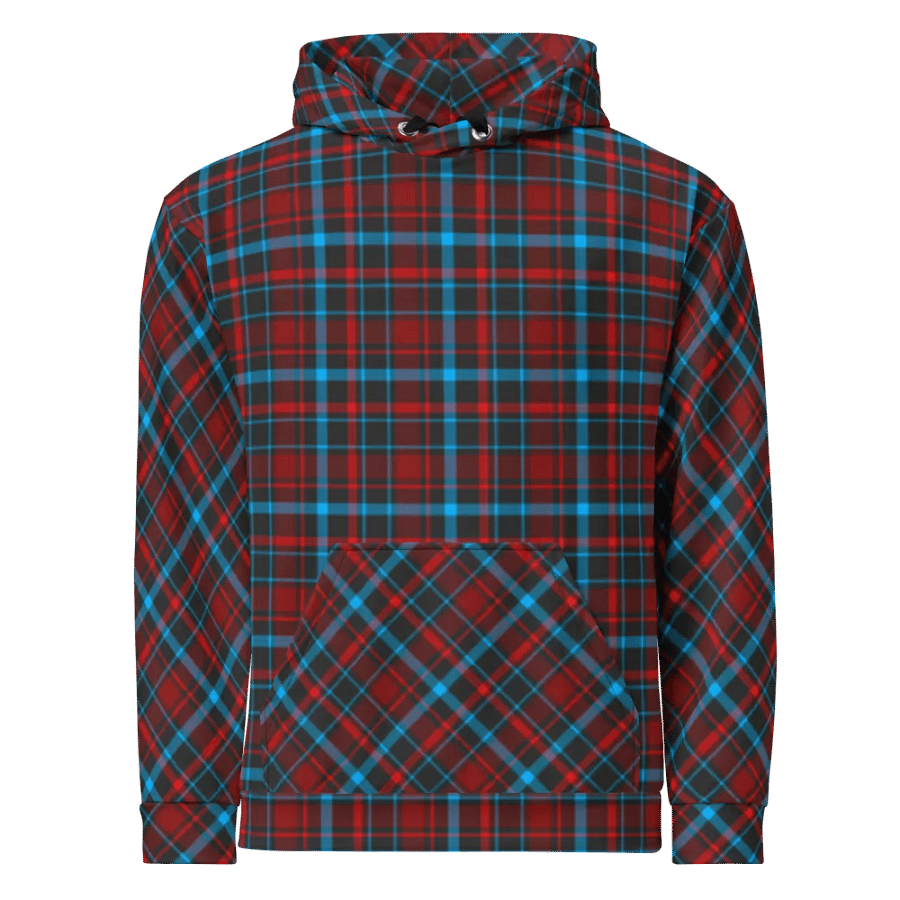 Jonny Rockford Branded Tartan Hoodie product image (8)
