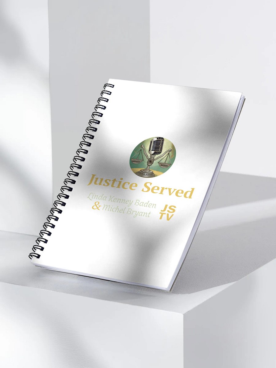 Justice Served TV Spiral Notebook product image (3)