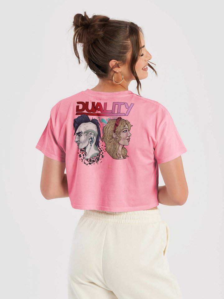 Duality Crop Top w/ Crest product image (1)