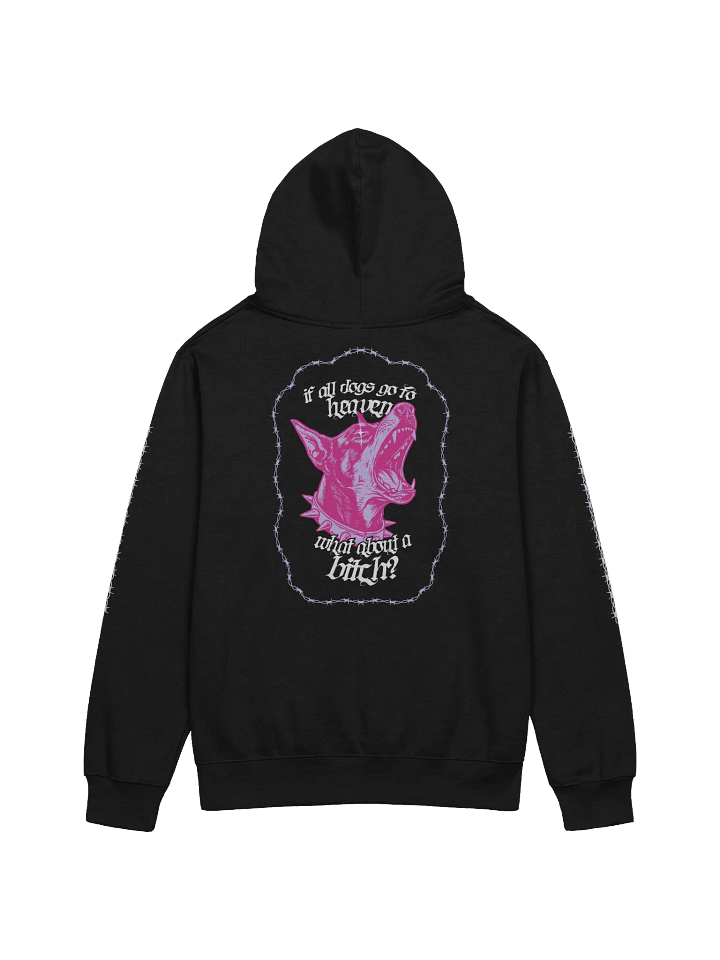 If All Dogs Go To Heaven - Pink Colorway Hoodie product image (11)