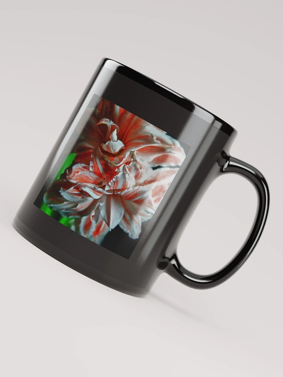 Amaryllis Portrait Black Coffee Mug product image (7)