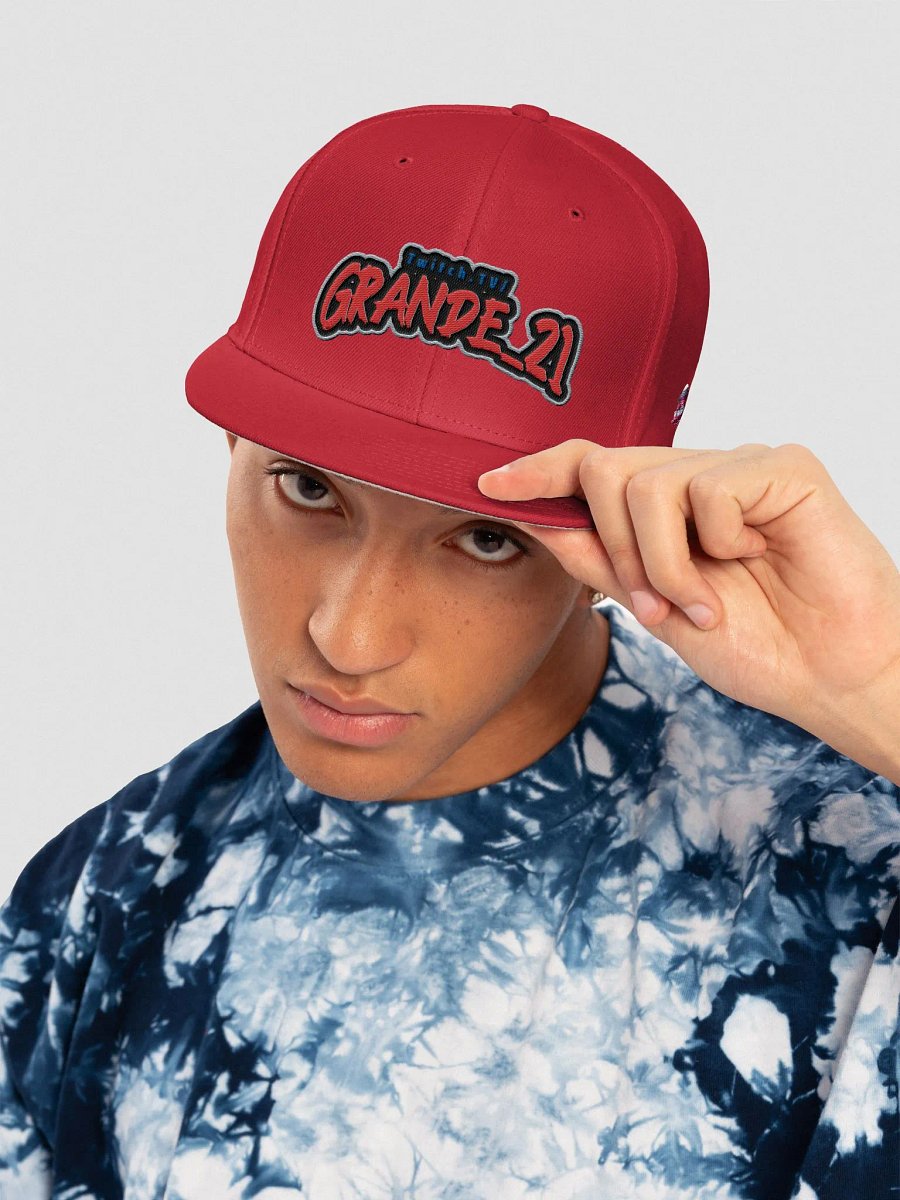 Grande_21 Twitch Flat Bill Hat product image (5)