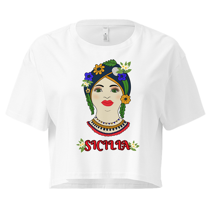 Sicilia Floral Fantasy Crop Top product image (33)