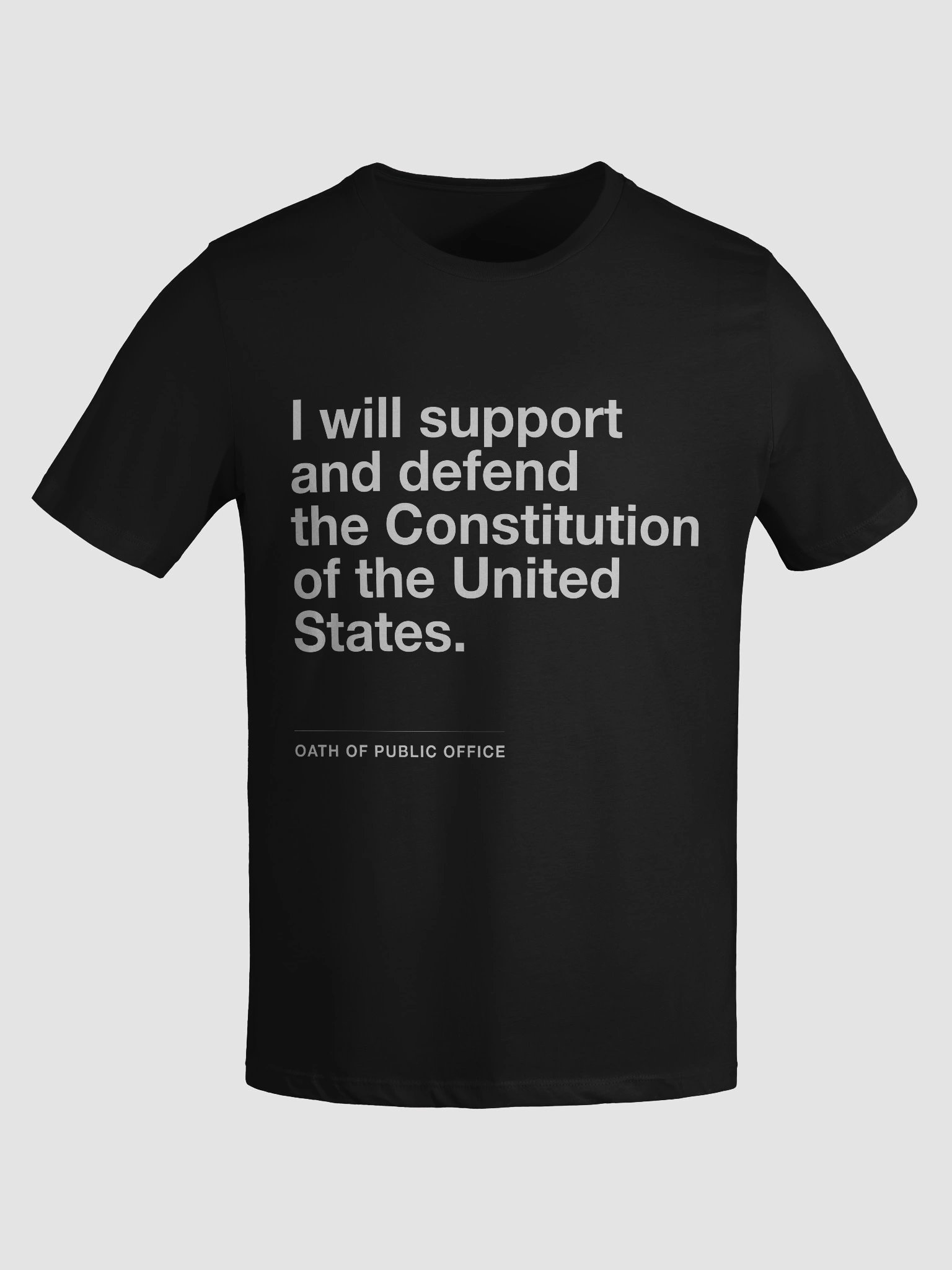 Oath of Office Women's Cut T-Shirt (White) product image (43)