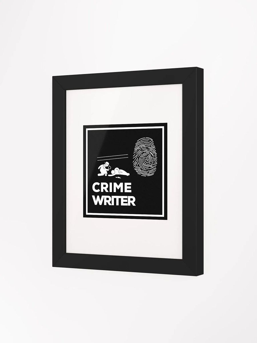 Crime Writer Framed Poster Print product image (57)