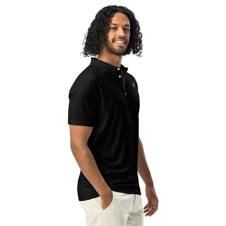 The Grind Men's Polo Shirt (Black) product image (1)