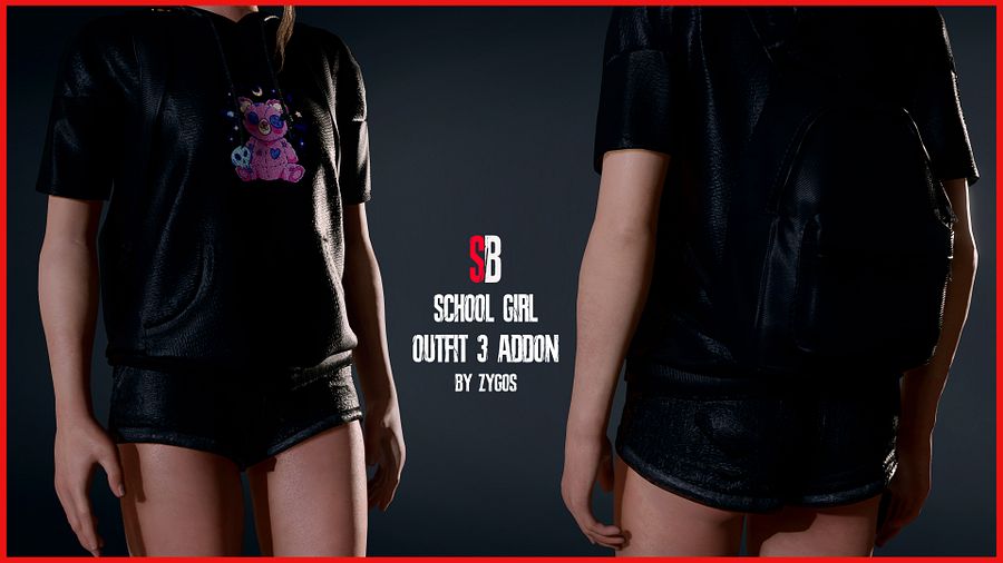 Resident Evil 2 Remake: SB School Girl Mod product image (3)