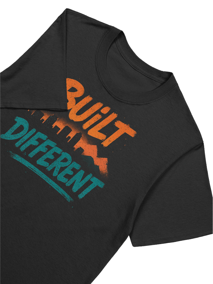 BUILT DIFFERENT CITYSCAPE Graphic T-Shirt product image (1)