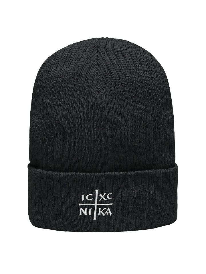 Divine Cross-Embossed Beanie product image (3)
