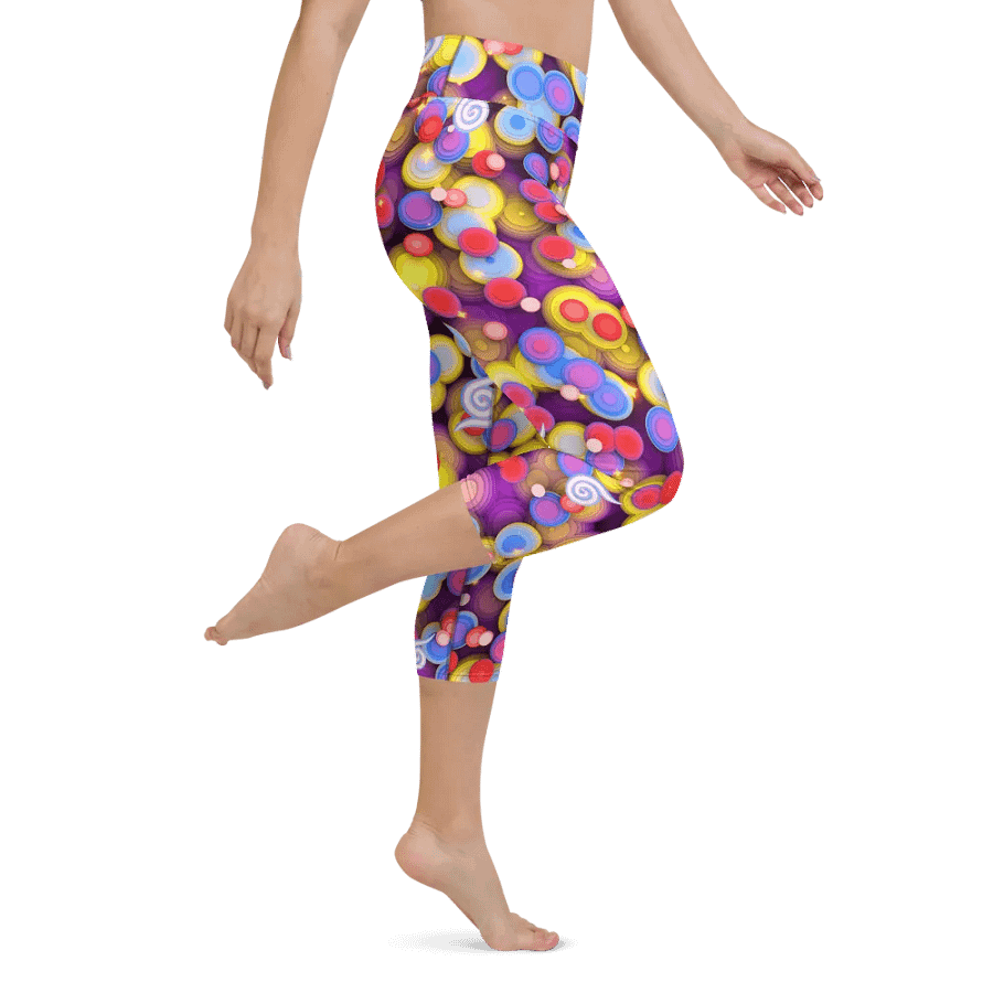 Peacock Valley (yoga capri leggings) product image (1)