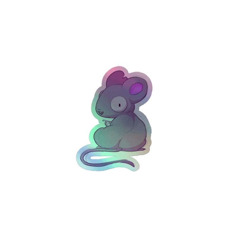 shiny sticker of silver