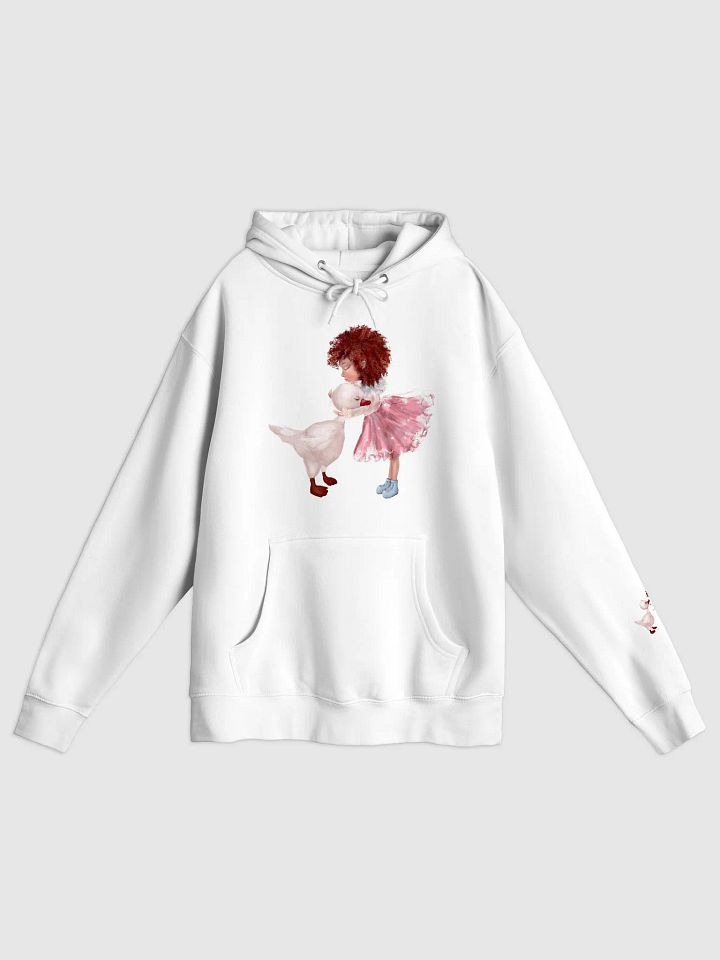 Little Girl and Duck Unisex Hoodie product image (1)
