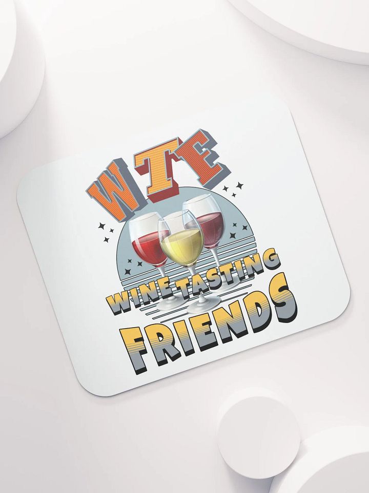 WTF Wine Tasting Friends Mouse Pad product image (2)