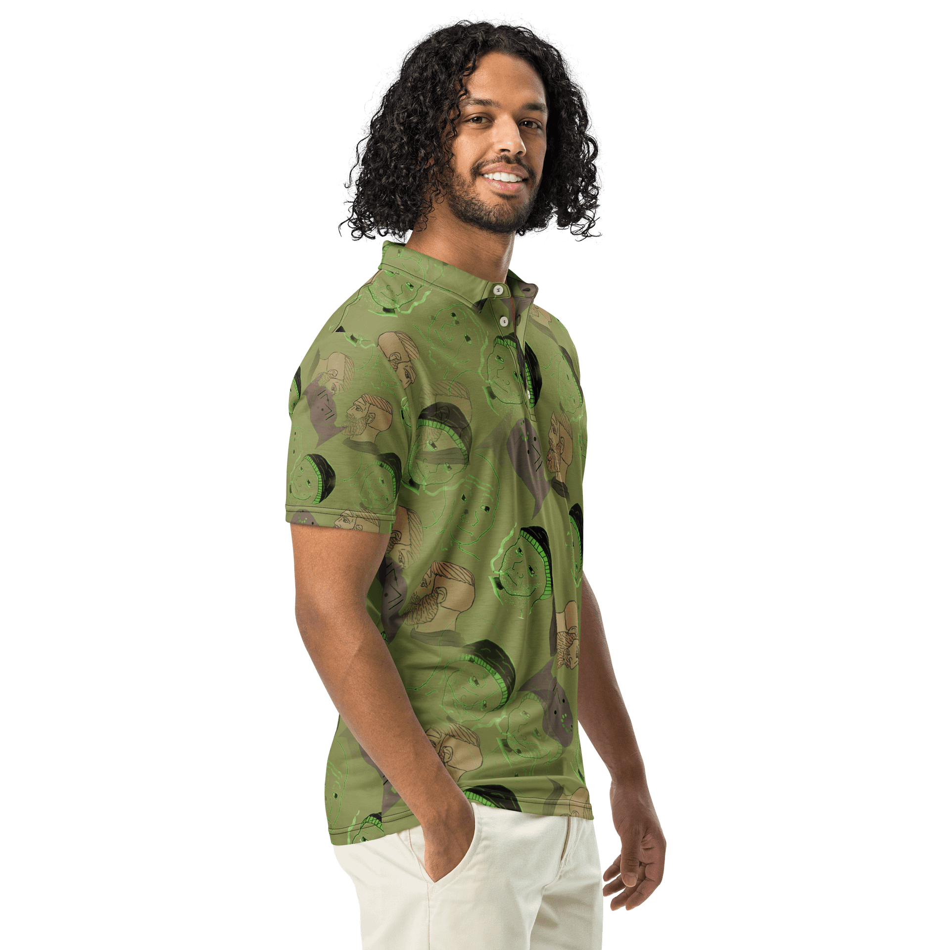 Wojak Camo Polo product image (1)