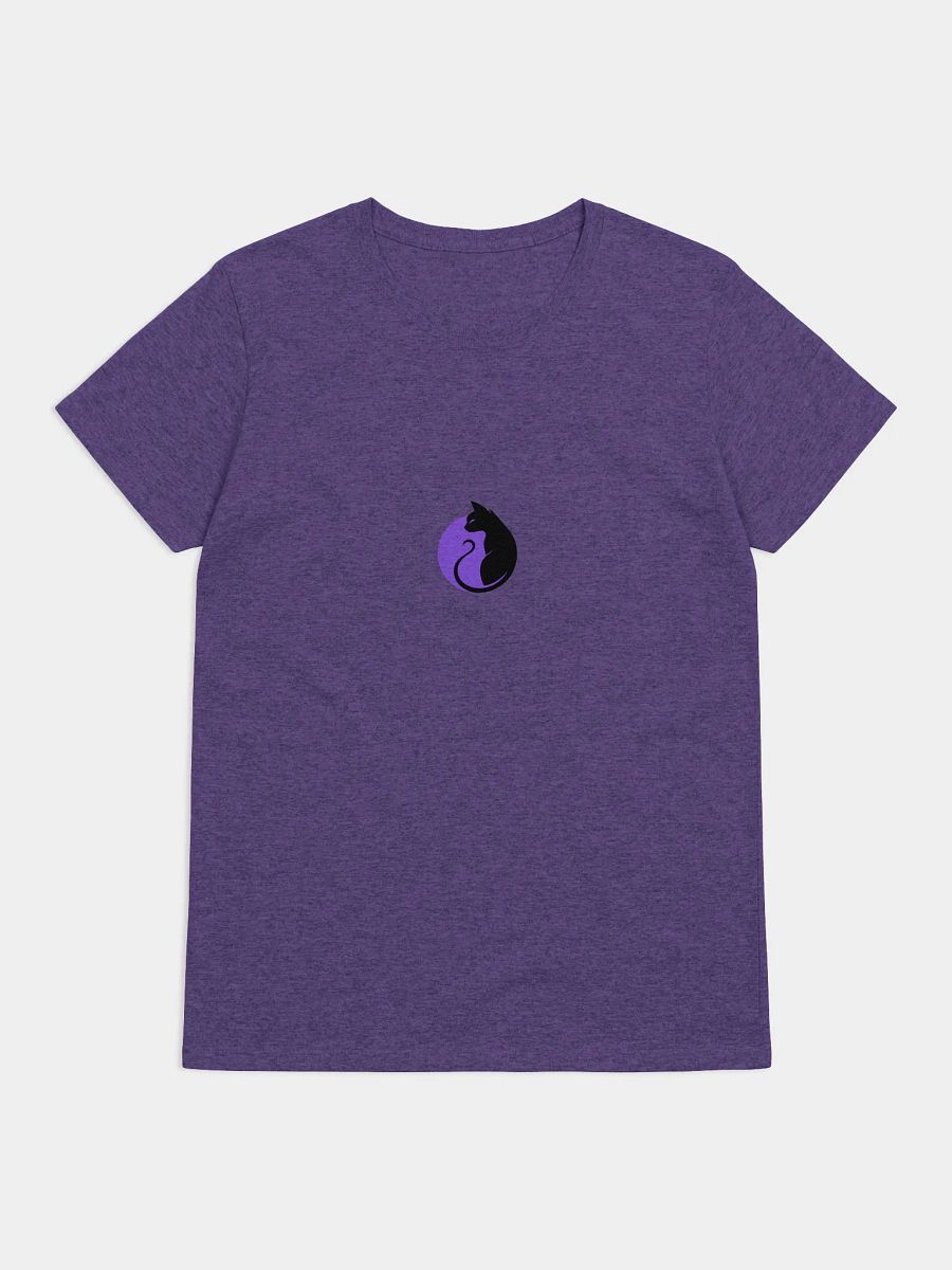 KawaiKitten Purple Cotton T-Shirt product image (1)