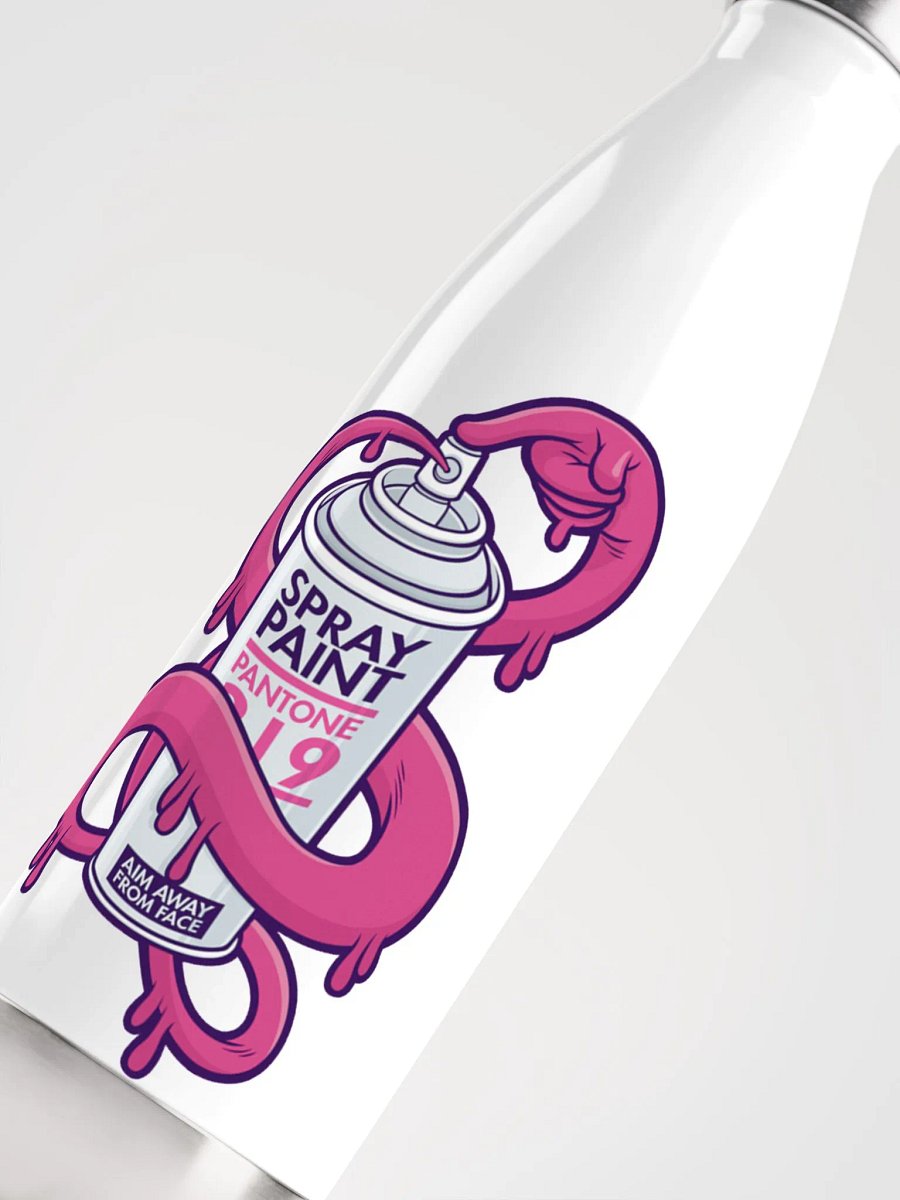 Paintzone Spray Paint Stainless Steel Water Bottle product image (5)