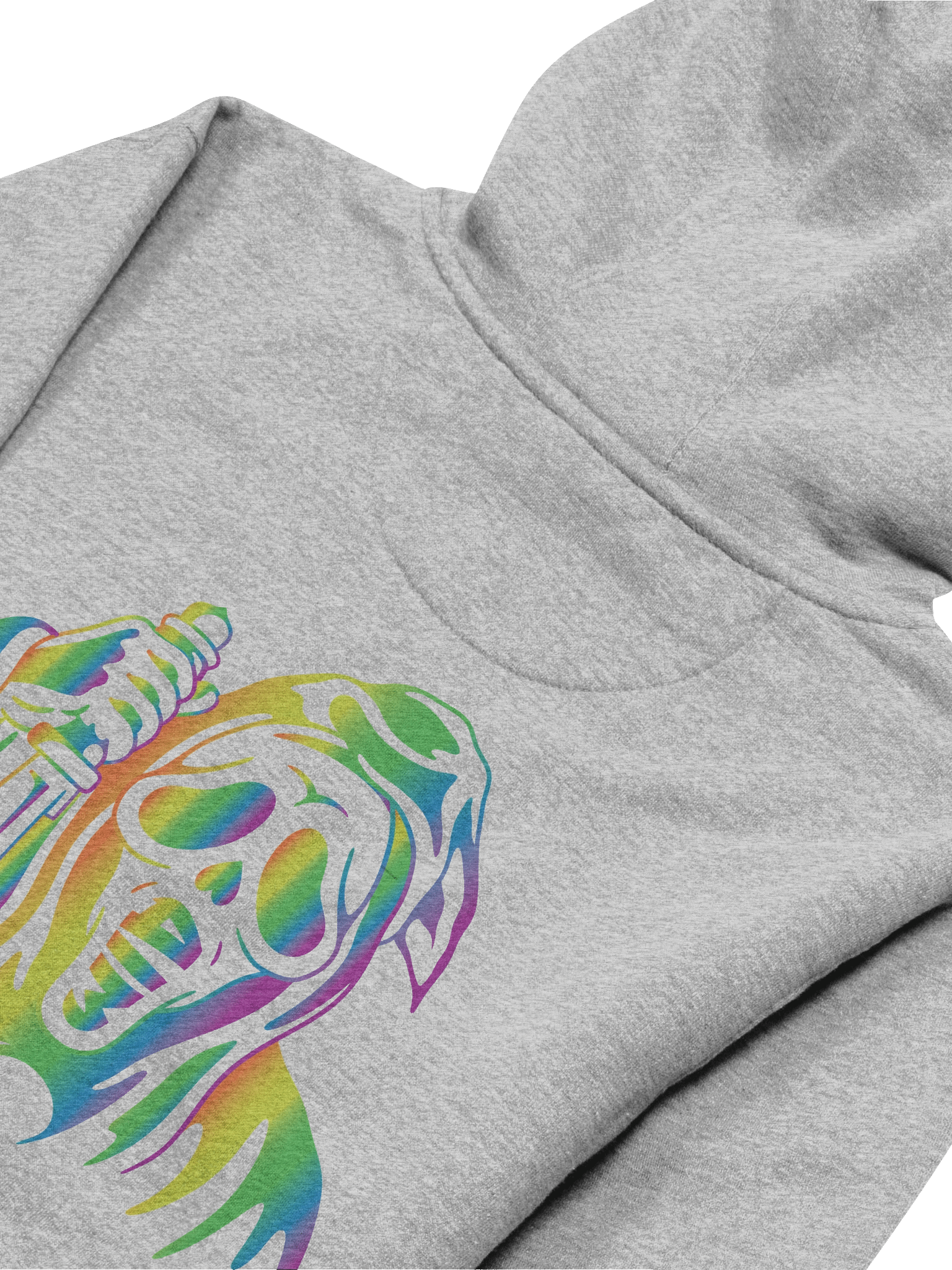 Rainbow Ghost Hoodie - Light Colors product image (14)