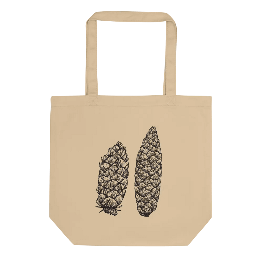 Organic Pine Cone Tote Bag product image (1)
