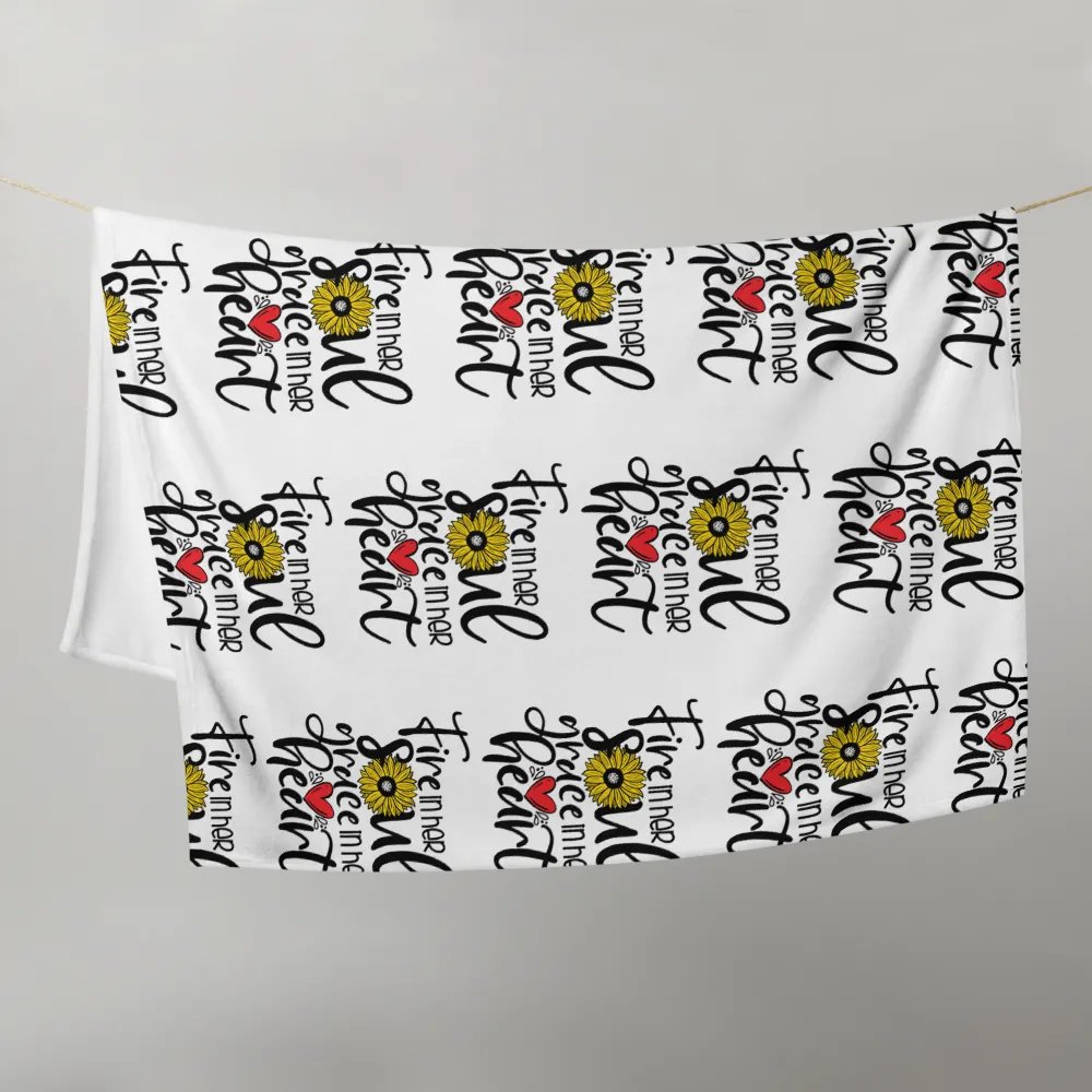 Fire In Her Soul Blanket product image (10)