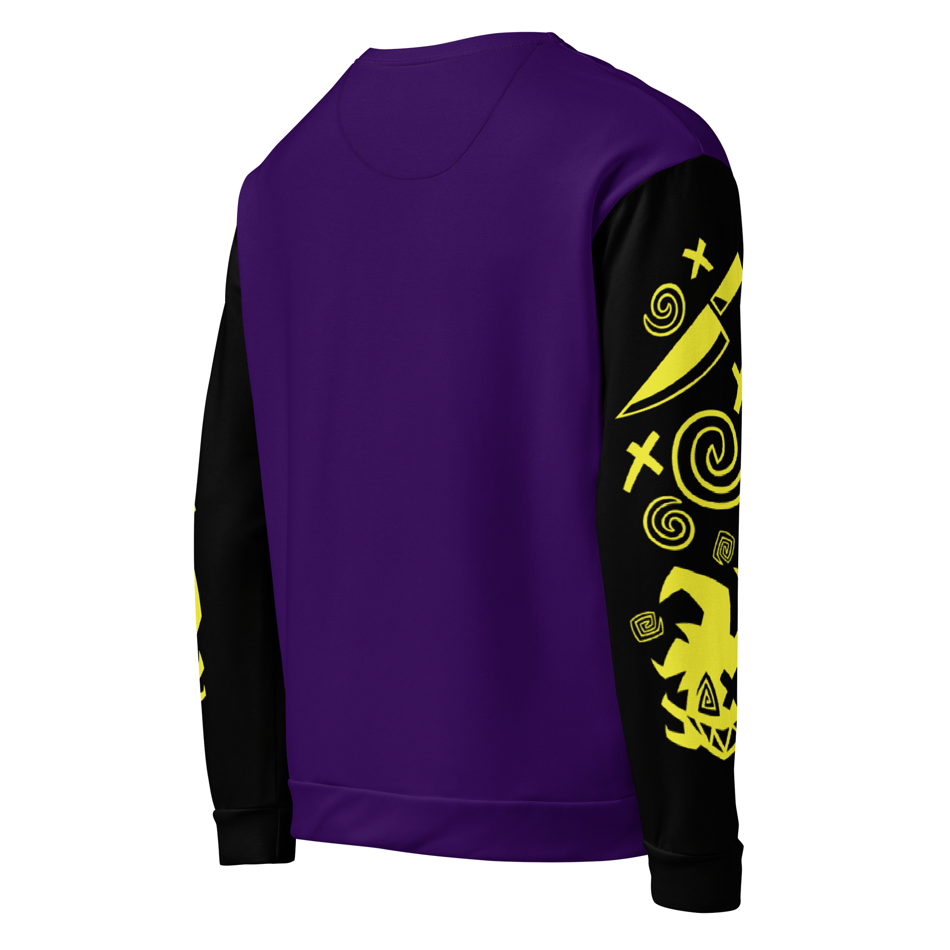 A Little Bit Bad - POX All Over Longsleeve! (Purple/Black) product image (5)
