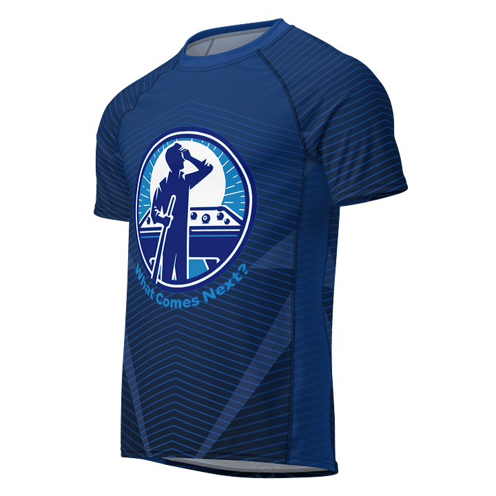 WCN Logo Recycled Rash Guard product image (1)