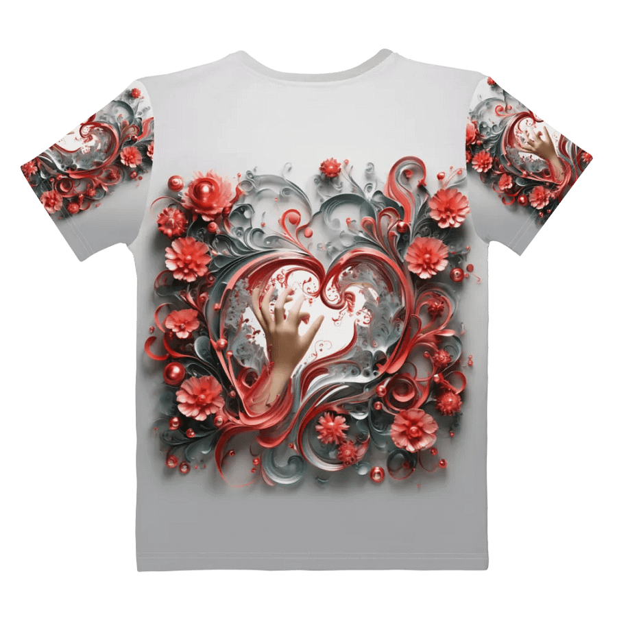 Red Love T shirt product image (3)