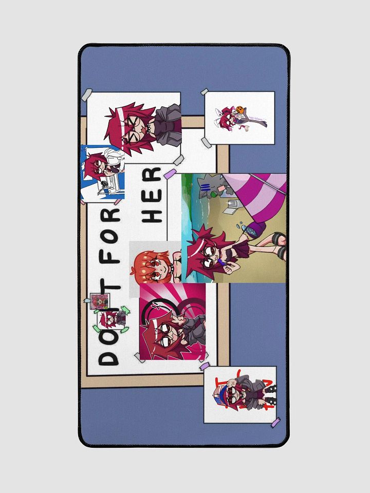 Do It For Her Enemy Crab Meme Desk Mousepad product image (2)