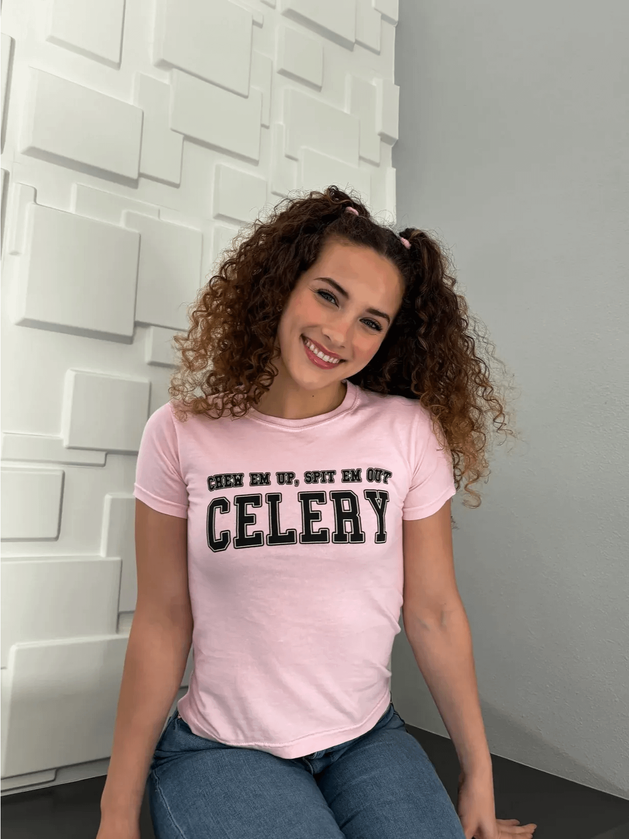 Pink Celery Music Tee product image (1)