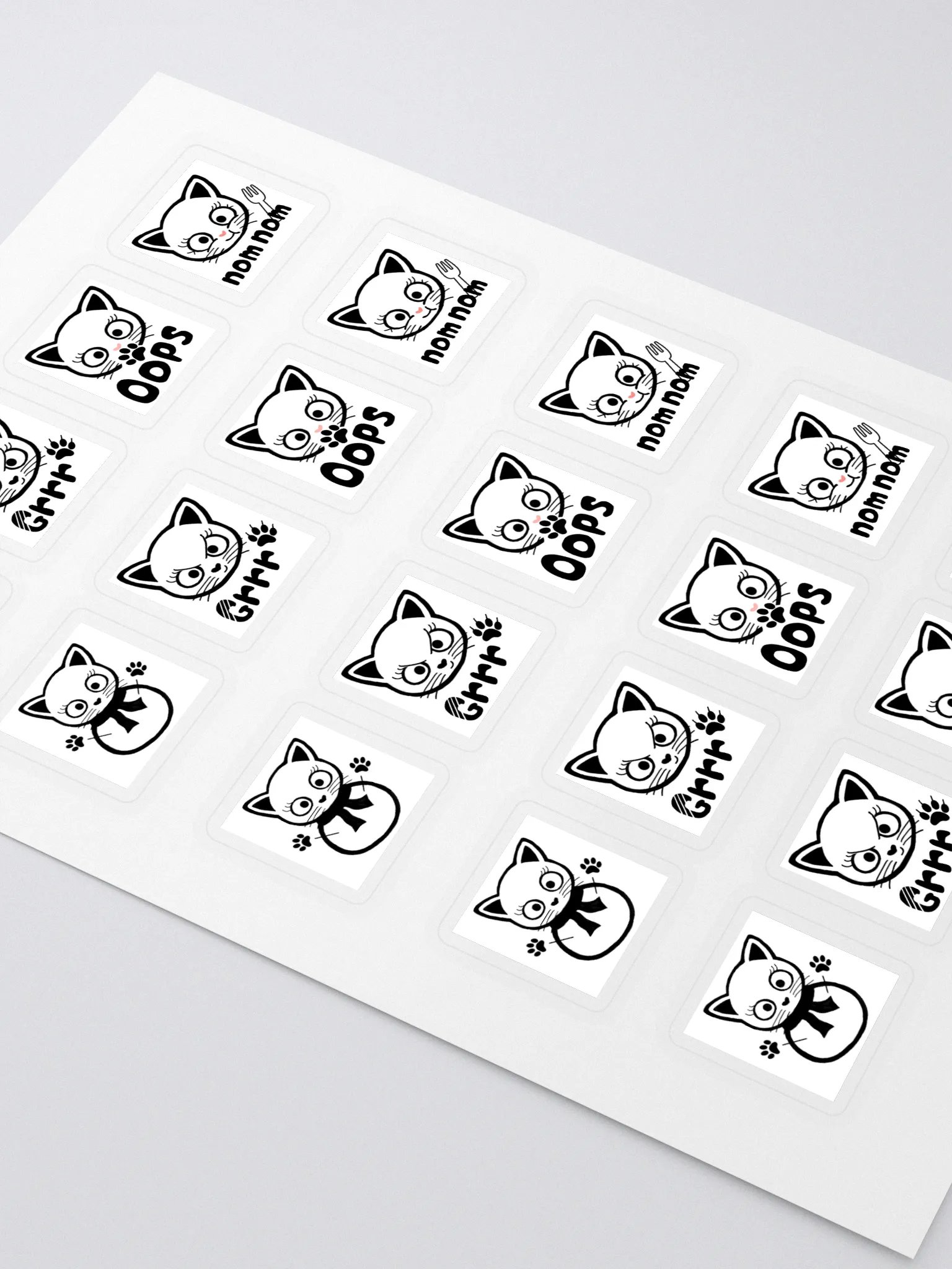 Sticker Sheet Kitty Mixed product image (2)