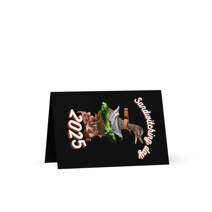 Sandwitching Day Card product image (1)