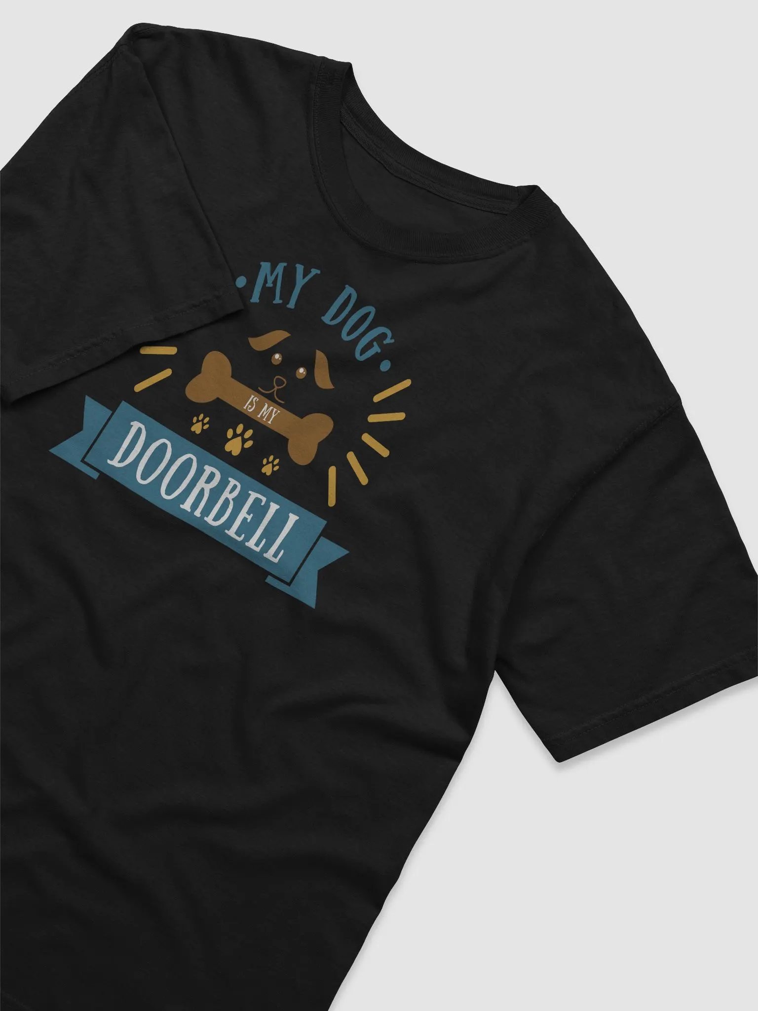 My Dog is my Doorbell Graphic Tee product image (4)