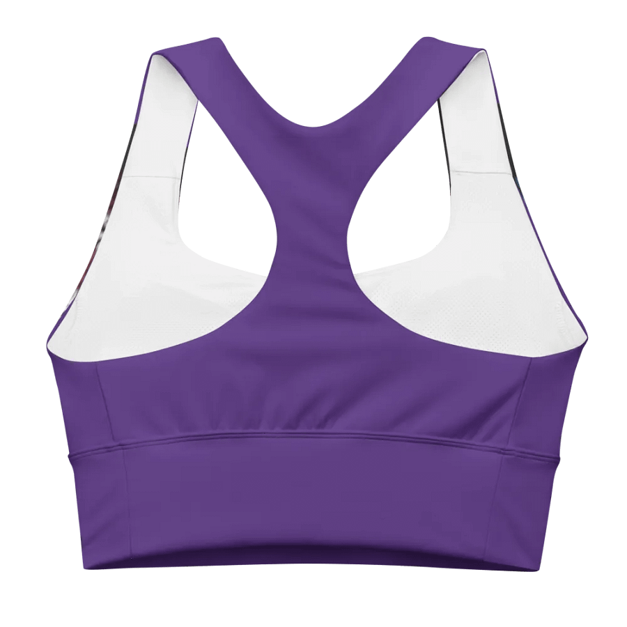 you matter sports bra - purple product image (2)