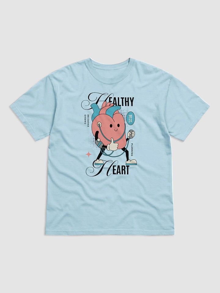 Healthy Heart - Unisex Garment-Dyed T-Shirt product image (1)