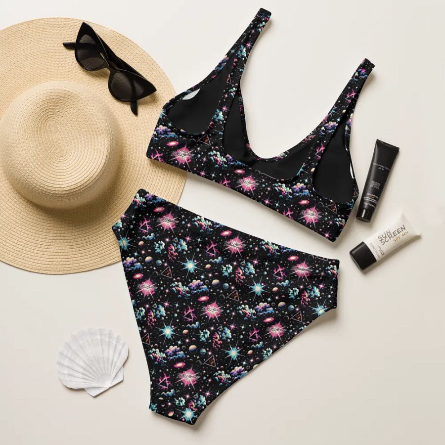 Will Save the Galactic Goddess High-Waisted Bikini product image (10)
