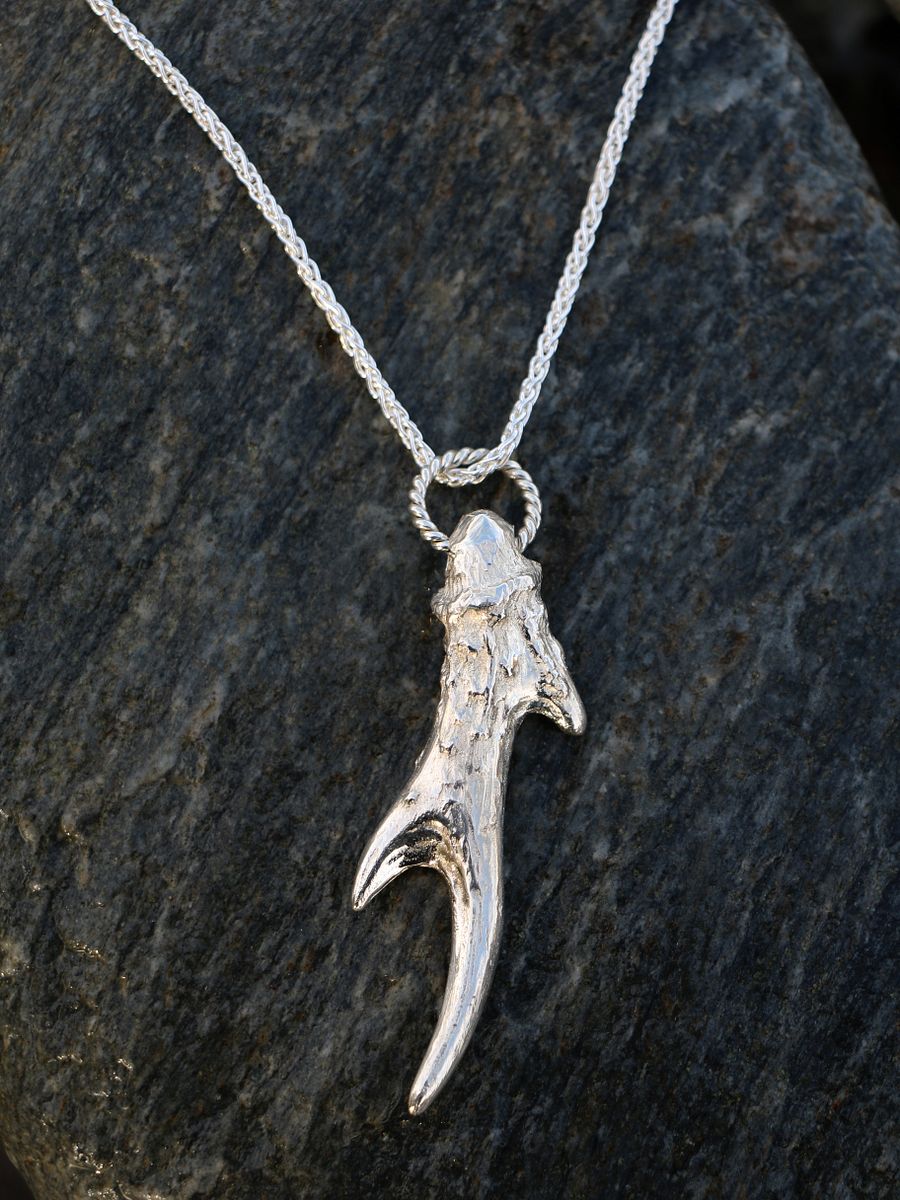 Witch's Antler Necklace - Sterling Silver product image (1)
