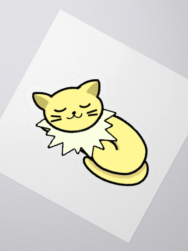 Special Cat Sleeping Sticker product image (4)