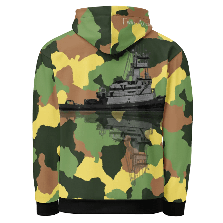 Camouflage & Green Hudson VB Reflection Hoodie product image (1)