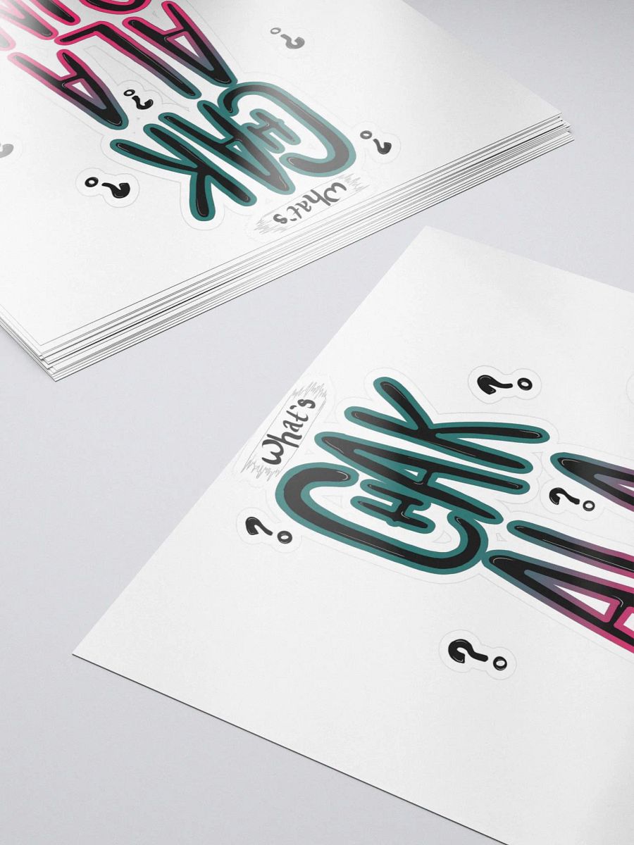 What's Chak A Lackin (Stickies) product image (5)