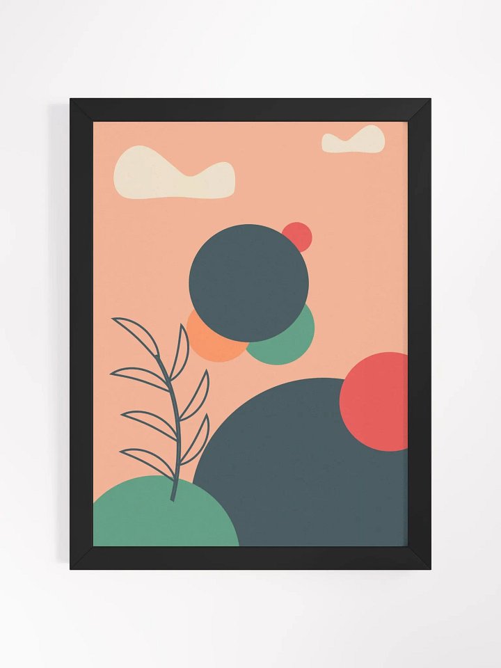 Abstract Aura Framed Poster product image (9)