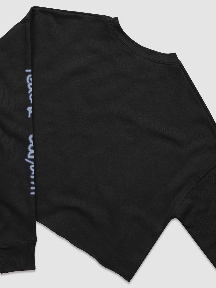 Sleepy Warrior Fleece Crop Sweatshirt product image (16)