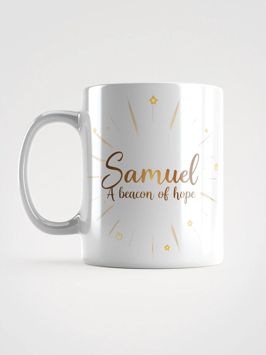 Samuel: A Beacon of Hope Mug – Celebrate the Strength and Meaning Behind the Name product image (6)