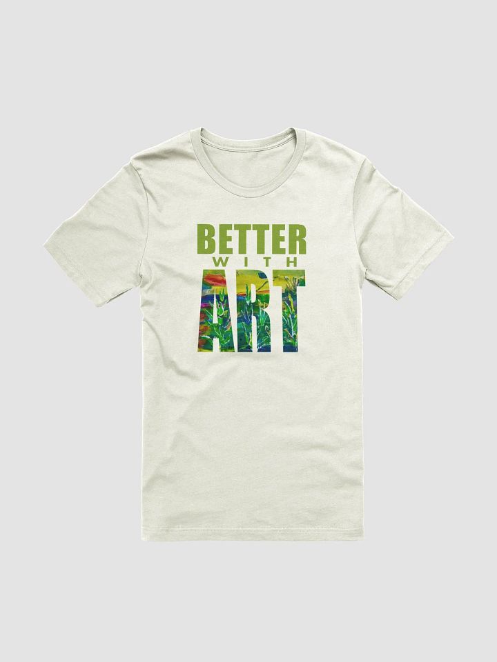 BETTER WITH ART brilliant garden tee product image (1)