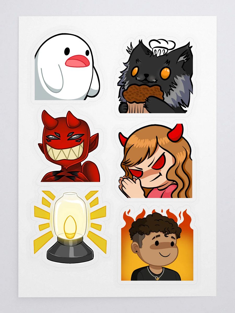 Emote Sticker Set product image (3)