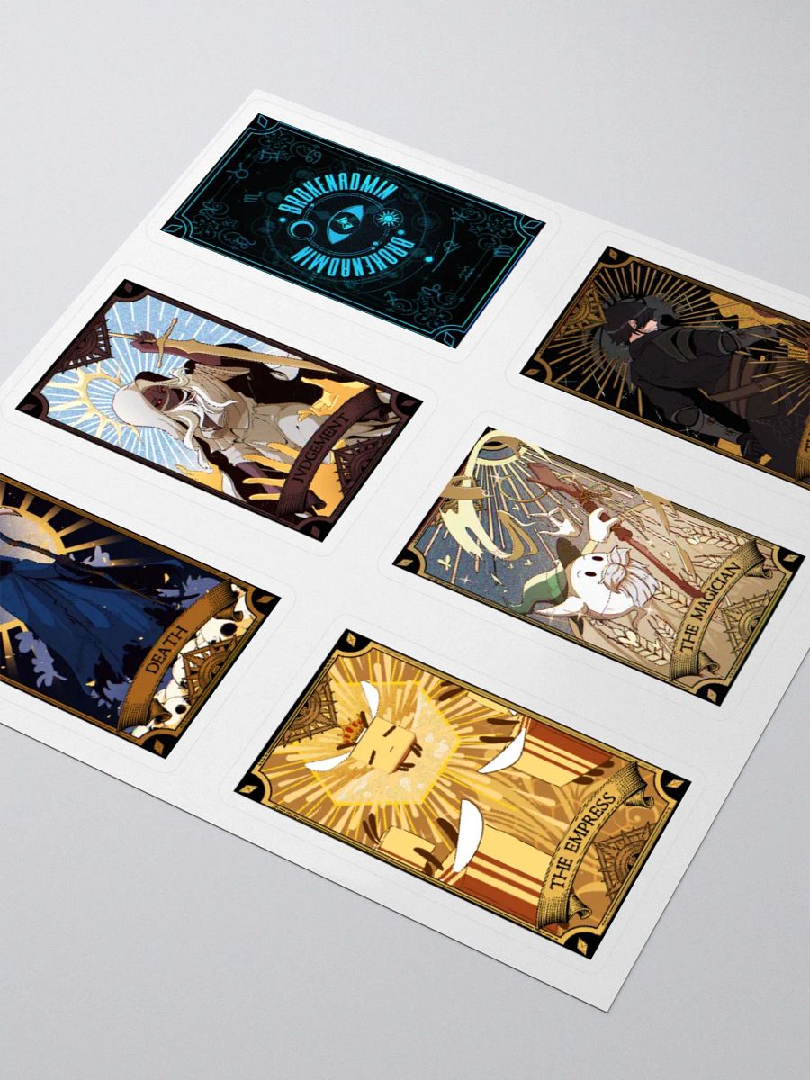 Tarot card pack stickers product image (9)