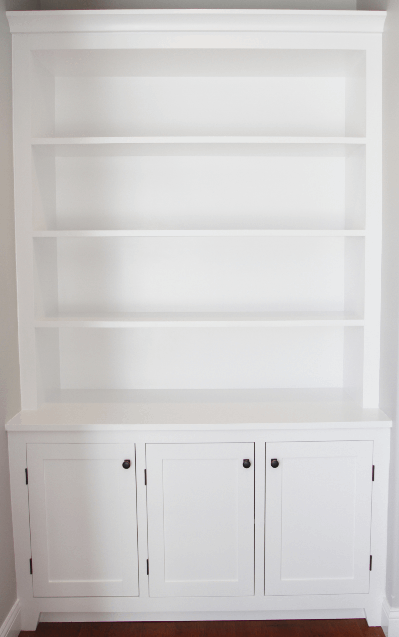 Shaker Fireplace Surround Cabinets and Bookshelves Builtin 0- Woodworking Project Plan and 3D SketchUp Model product image (3)