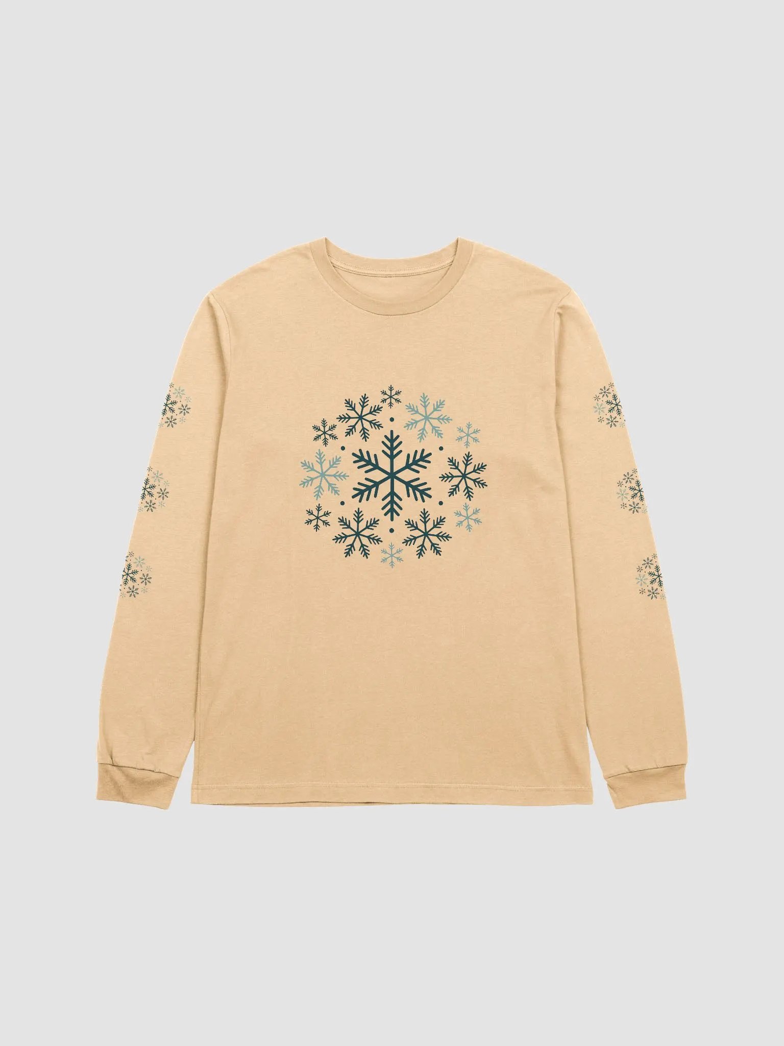 Snowflake Symmetry Long Sleeve Tee product image (7)