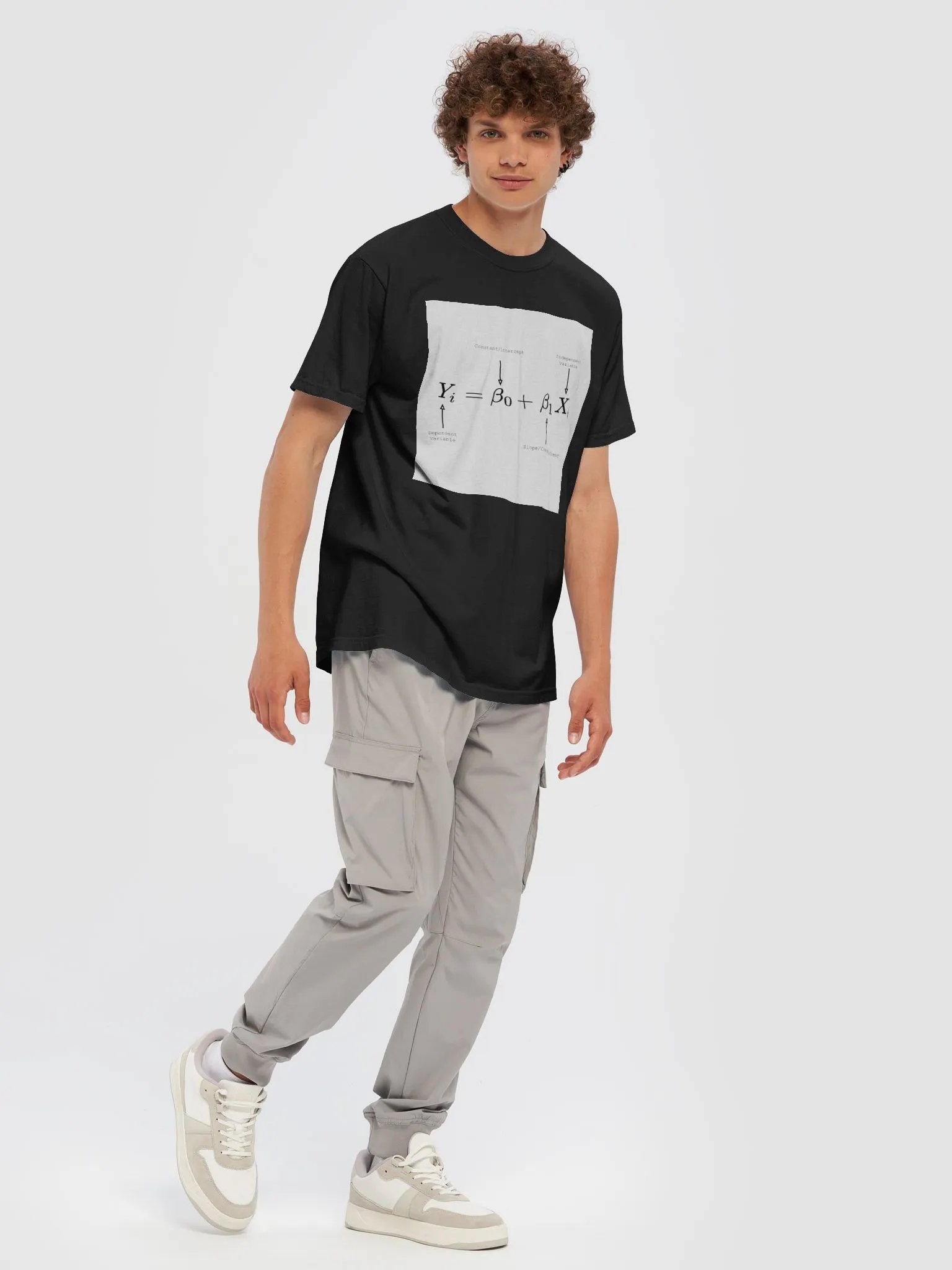 linear regression t shirt product image (7)