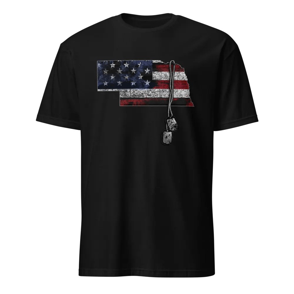 Nebraska Veteran Dog Tags product image (1)